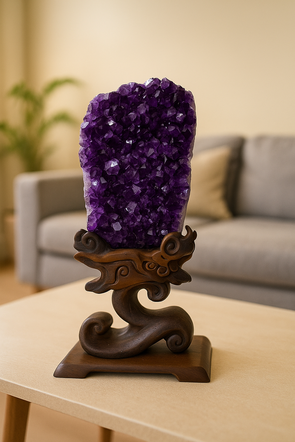 Mystic Aura Amethyst Tower