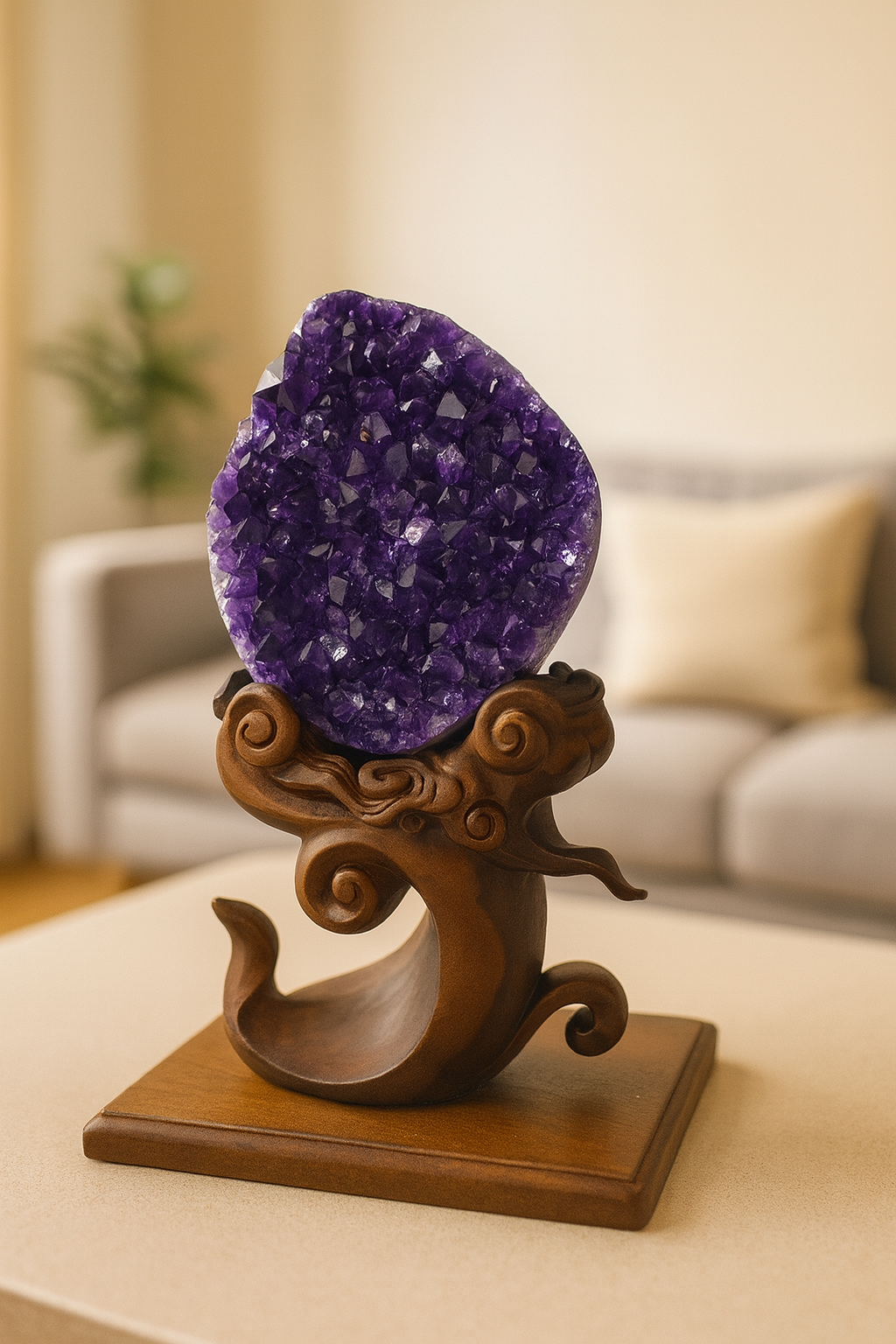Amethyst Serenity Stone