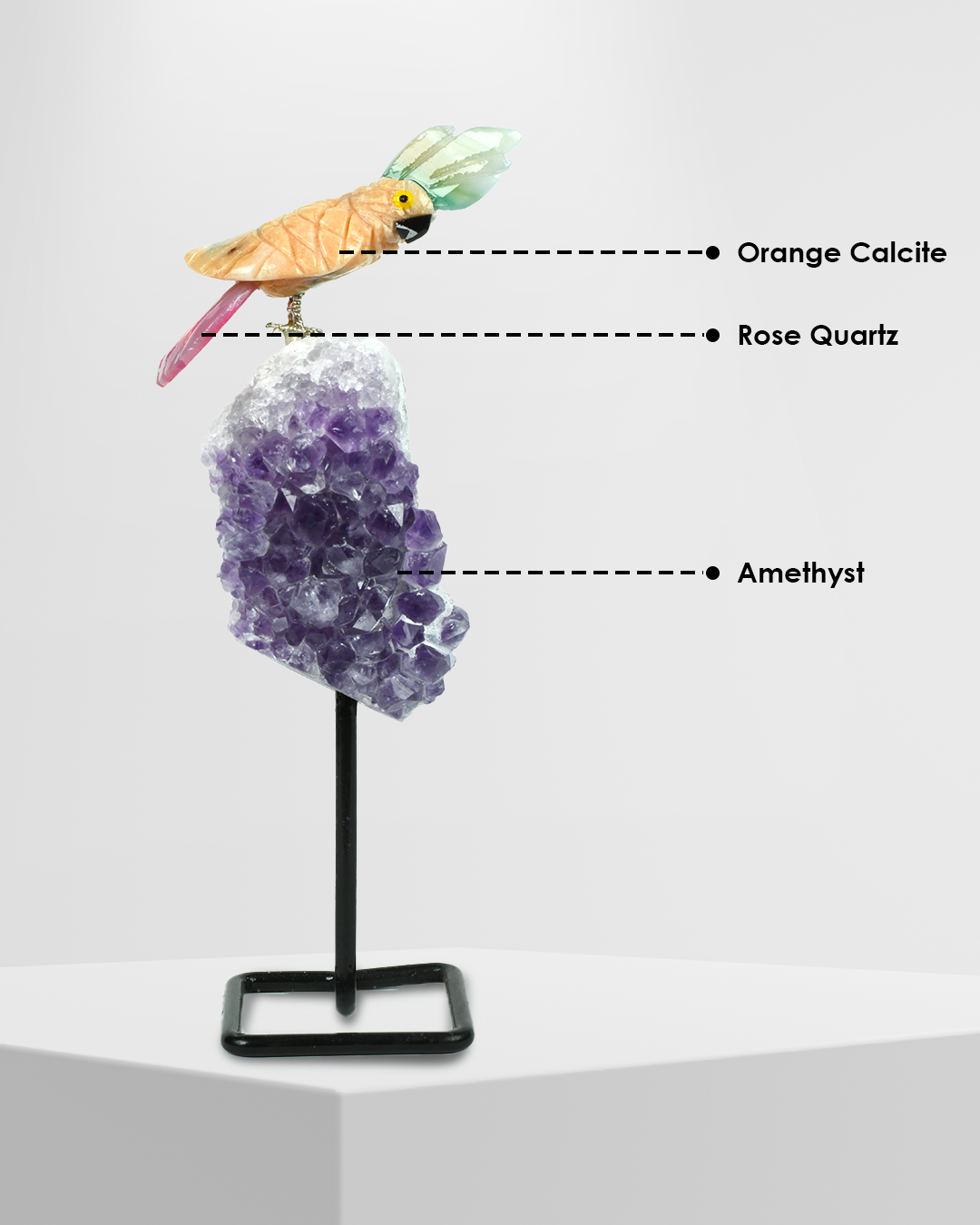 Gentle Riser Bird (Steel Stand)