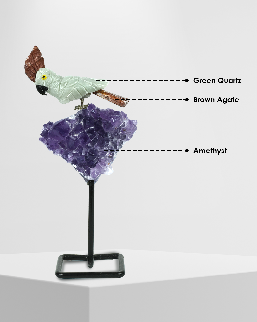 Calm Keeper Bird (Steel Stand)
