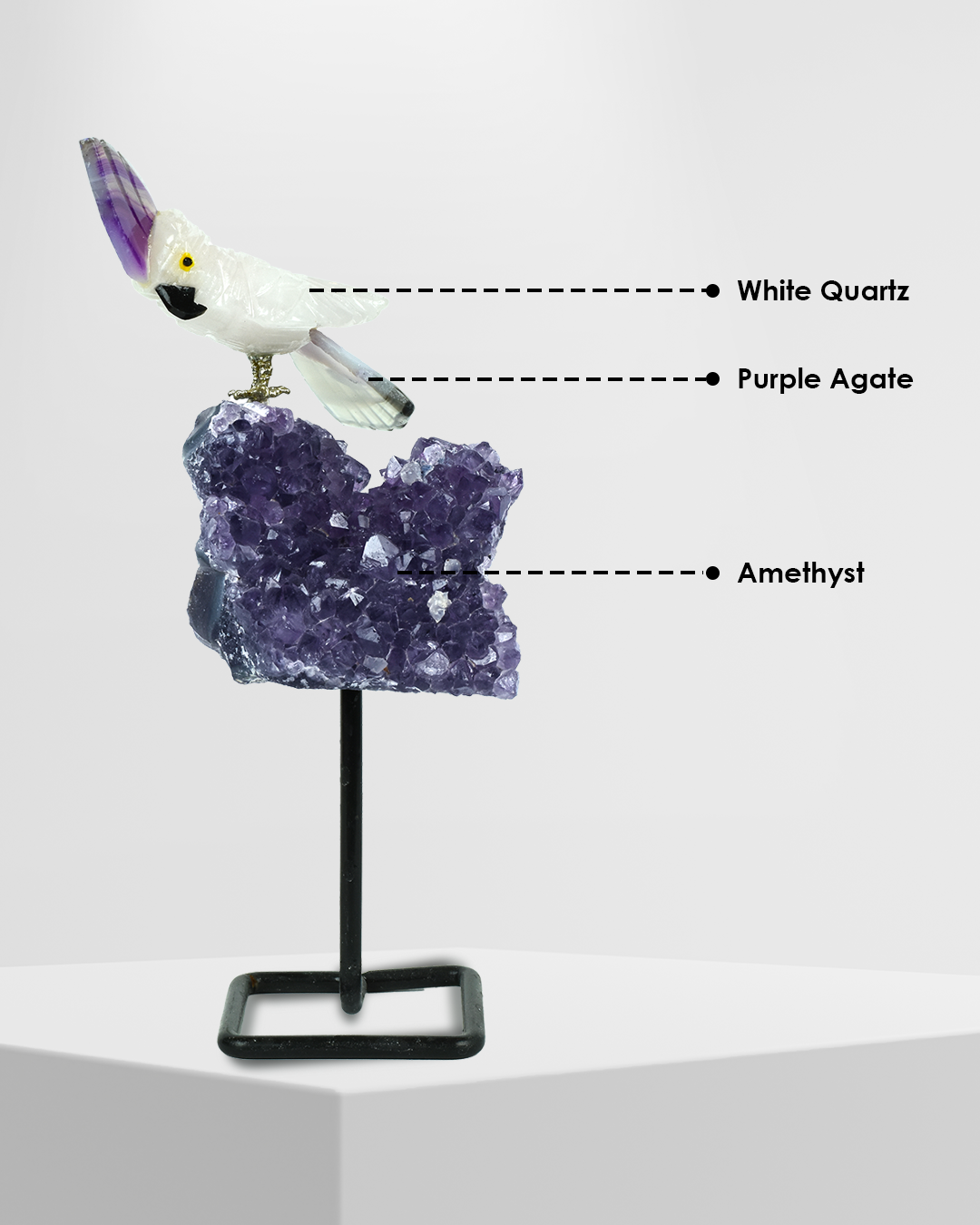 Aura Drift Bird (Steel Stand)