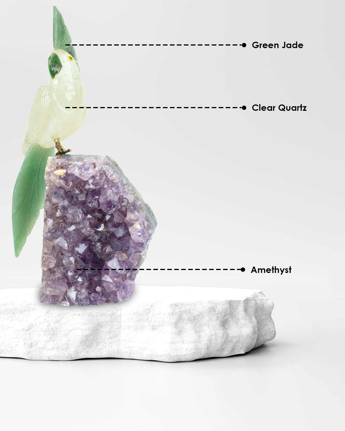 Glass Leaf Bird