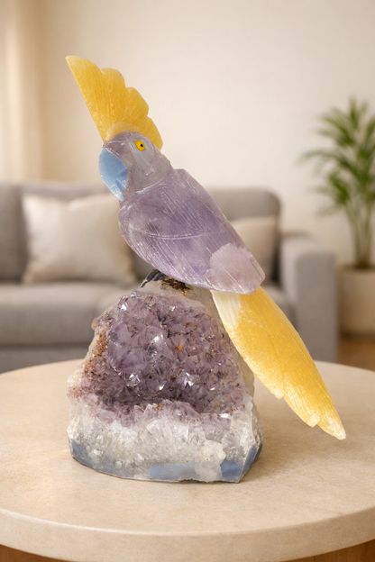 Amethyst Glow Bird