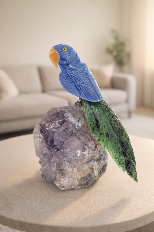 Blue Balance Bird