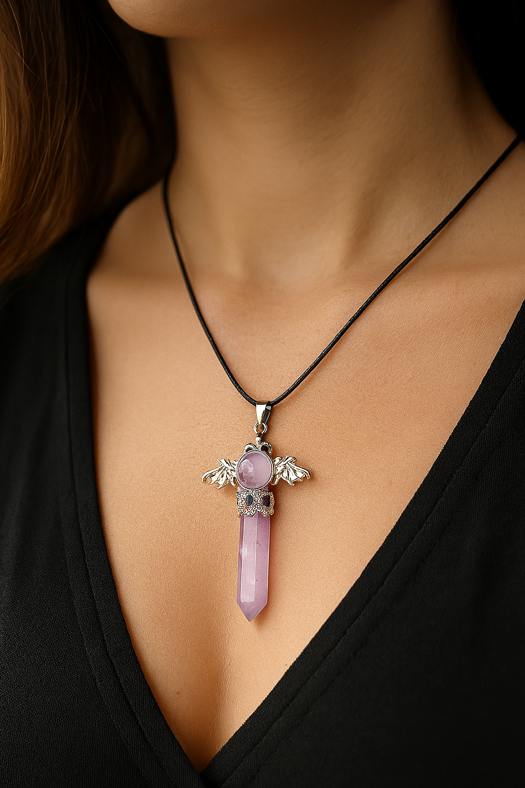 Amethyst Fang | Pendant