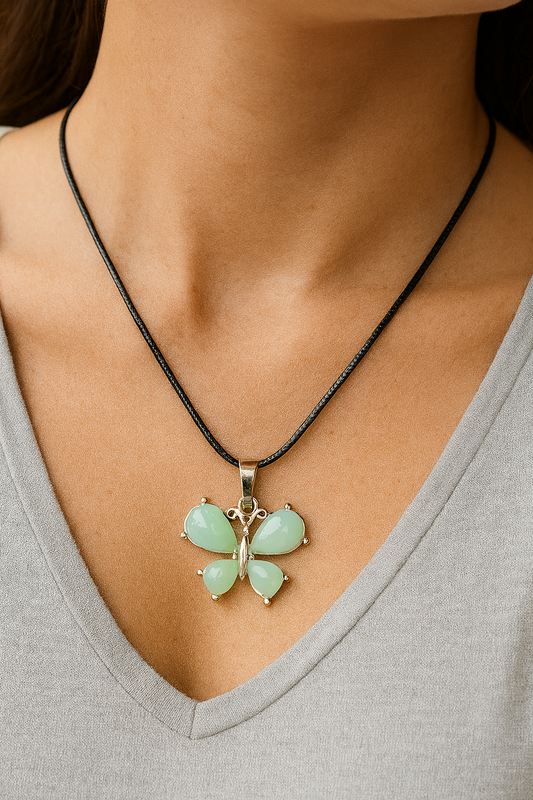 Jade Green Butterfly | Pendant