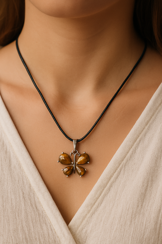 Tiger’s Eye Butterfly | Pendant