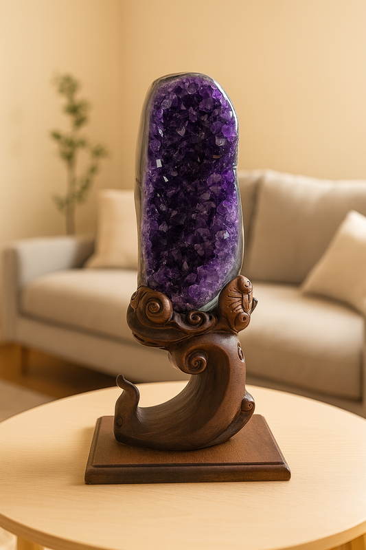 Mystic Amethyst Pillar