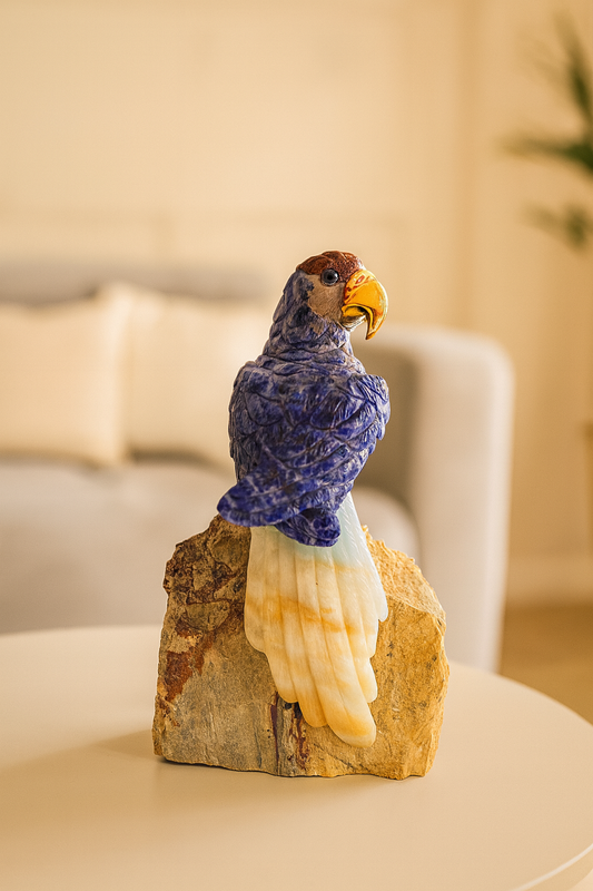 Serene Sodalite Bird