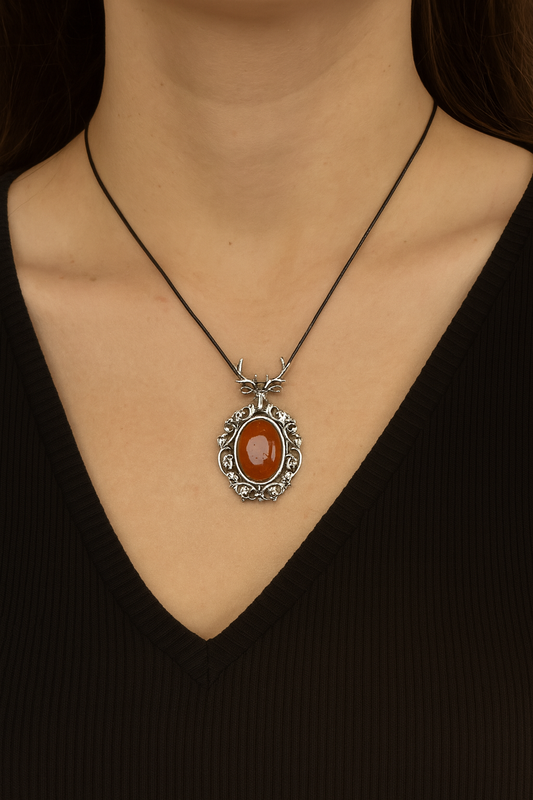 Carnelian Deer | Pendant