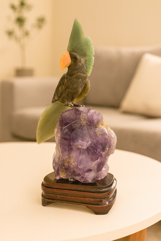 Emerald Guardian Bird