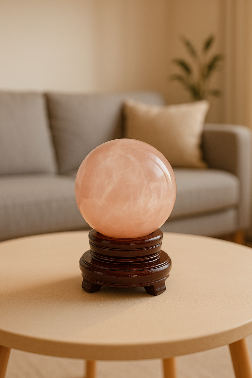 Rose Quartz Sphere (Large)