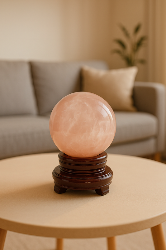 Rose Quartz Sphere (Large)