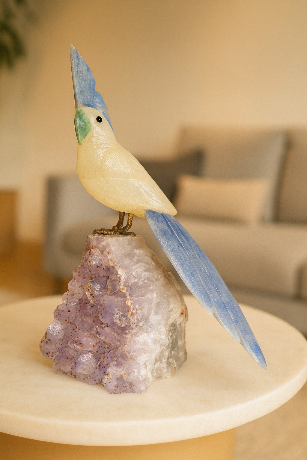 Tranquil Quartz Bird