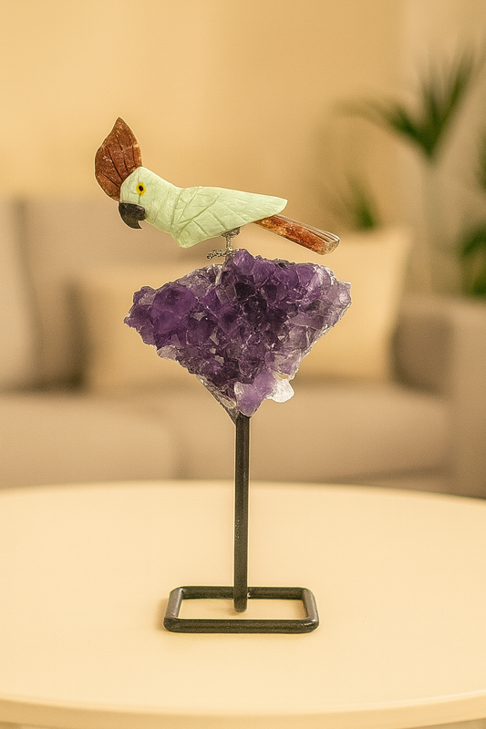 Calm Keeper Bird (Steel Stand)