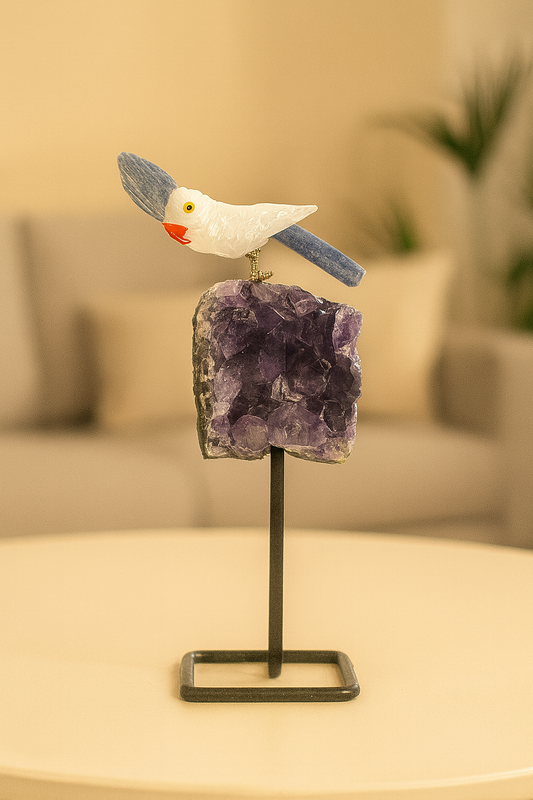 Calm Rise Bird (Steel Stand)