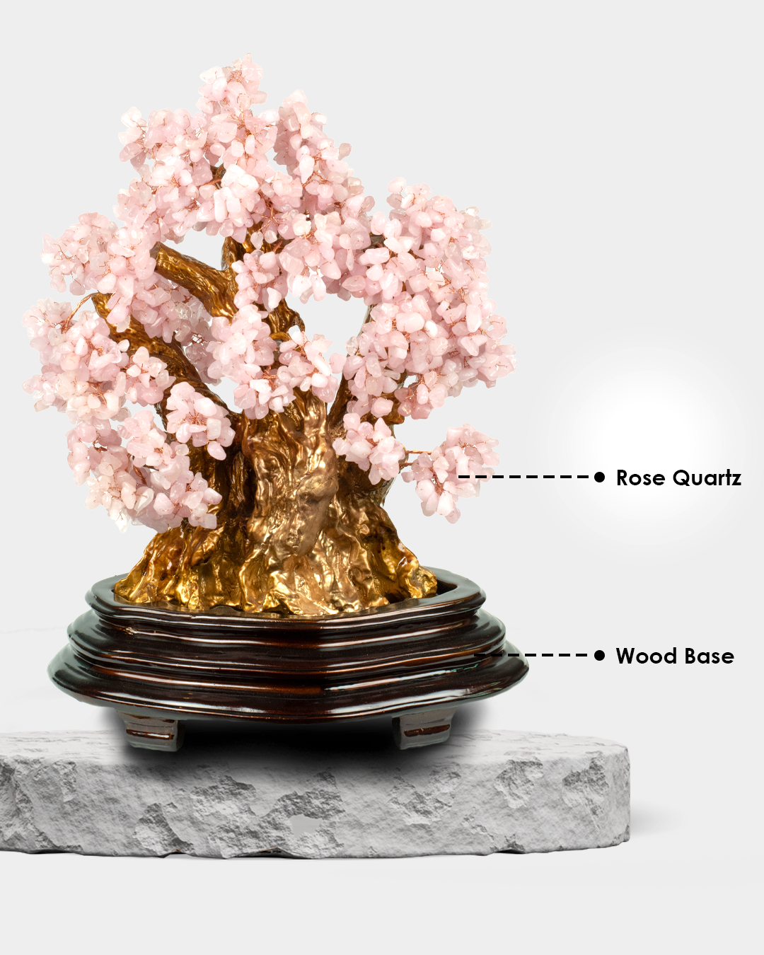 Bonsai Rose Quartz