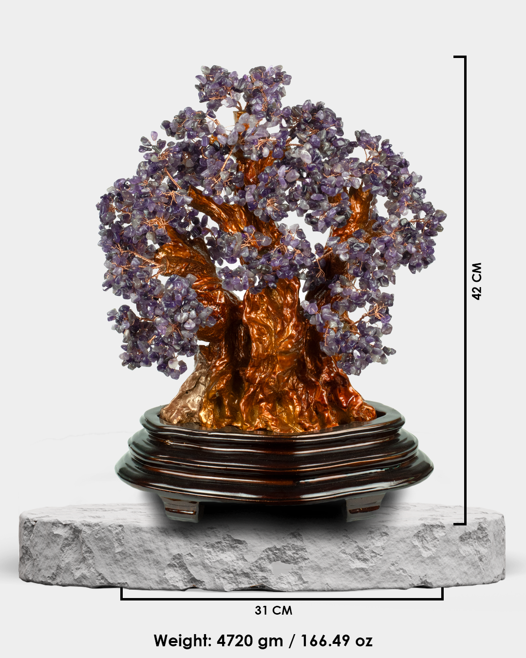 Bonsai Purple Agate